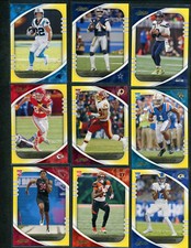 2020 Absolute Football Yellow - Vets & RC's - You Pick - Complete Your Set