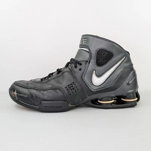 De colección Nike Shox Elite Zapatos Para Hombres 10.5 Negro Zapatillas Altas 2006 314184-010 - Imagen 1 de 22
