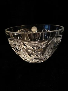 WATERFORD Crystal 5" Rosette & Wedge Cut Bowl - Picture 1 of 10