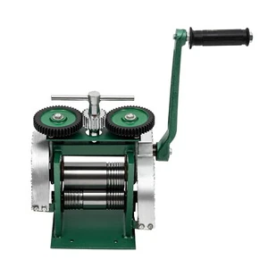 85mm Wire Flat Metal Sheet Roller Manual Jewelry Press Rolling Mill Machine Tool - Picture 1 of 10