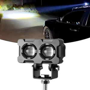 Faro Moto 12-80V 24W LED Fendinebbia Luce Lampada Universale - Foto 1 di 14