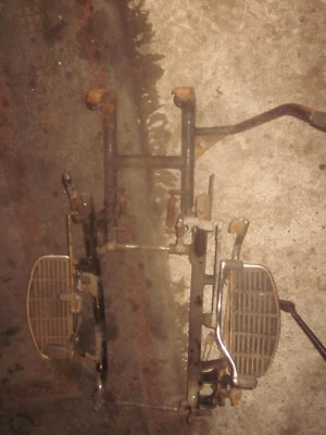 moto guzzi california cal 3 suelo tabla pie controles freno palanca de cambios Foto 1 de 3