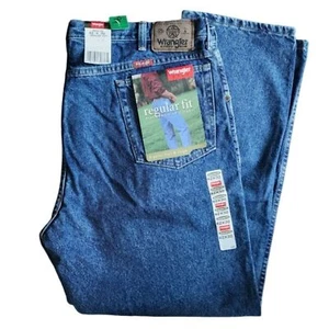 Jeans uomo denim dritto Wrangler regular fit 42x30 nuovo con etichetta vintage anni 90 - Foto 1 di 8