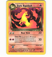 Dark Rapidash 44/82 2000 Team Rocket Non-Holo English Pokémon Card