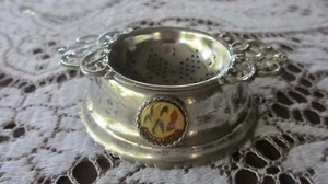 Vintage Atherton Q.l.d Tea Strainer & Drip Tray EPNS - Picture 1 of 8