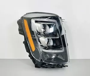 Crack! 2020-2022 Kia Telluride Full LED Headlight Right Passenger Chrome OEM - Picture 1 of 9