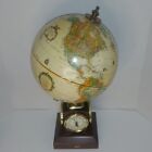 Vintage Replogle World Globe World Classic Series avec station météo 9" jour