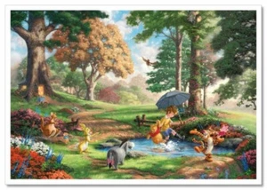 Fairy-tale DISNEY Fairytale Winnie The Pooh Fantasy ART NEW modern postcard - Picture 1 of 1