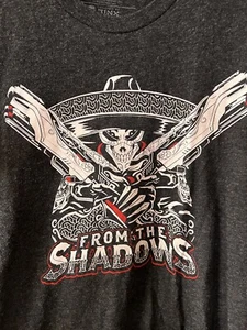 Overwatch From The Shadows Mens Gray T-Shirt Size S Jinx Blizzard - Picture 1 of 5