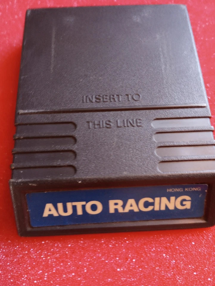 Intellivision Mattel 1979 Auto Racing Vintage Game Not Tested - Image 1 of 1