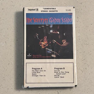 Sealed GABOR SZABO "The Sorcerer" Cassette Tape Snapcase Clamshell JAZZ Impulse! - Picture 1 of 6
