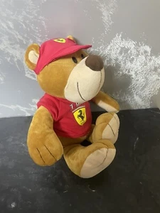 I Love Ferrari Teddy Bear Soft Toy Plush Car Merchandise By Sportbaer Germany GC - Picture 1 of 7