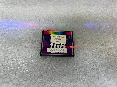 Transcend  1GB Industrial   Compact Flash CF Memory Card TS1GCF45I - Image 1 of 2