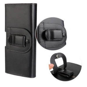 For Samsung Galaxy A Series Leather Belt Loop Clip Carrying Case Cover Pouch - Picture 1 of 2