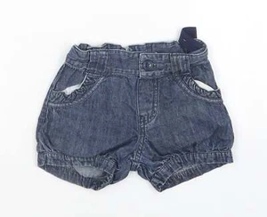 Cherokee Girls Blue Cotton Blend Mom Shorts Size 2-3 Years Reg - Picture 1 of 12