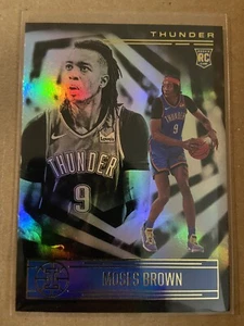 2020-21 Panini Illusions #185 Moses Brown Rookie Card - Picture 1 of 2
