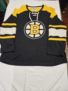 Boston Bruins Jersey Style Sweater CCM Size XL - Picture 1 of 4