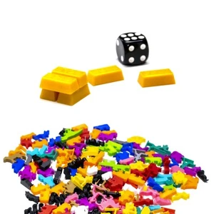 Barra de Oro Recursos para Juegos de Mesa - Accesorio Juego de Mesa DnD Piezas Actualización - Imagen 1 de 4