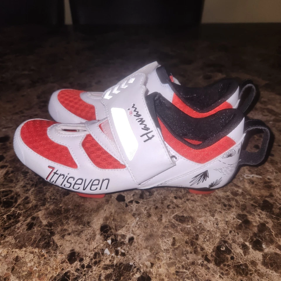 Zapatos de ciclismo de triatlón 7TriSeven TriSeven Hawaii 5,5 Foto 1 de 4
