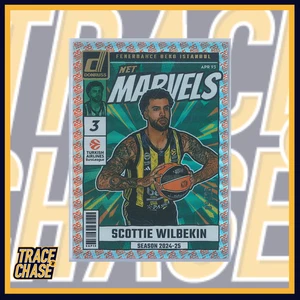 2024-25 Panini Donruss Euroleague Basketball Scottie Wilbekin Net Marvels 09/25 - Picture 1 of 3