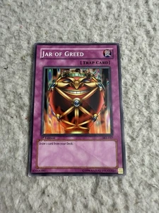 Yu-Gi-Oh! Trading Card TCG Game Jar Of Greed 1st Edition 1996 - Picture 1 of 2