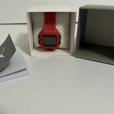 New Puma Men's P5019 Red Watch Needs Battery - image 1 of 4