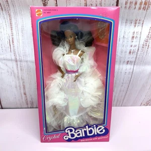 Crystal Barbie Doll AA afroamericana scatola originale 1983 #4855 NRFB - Foto 1 di 11
