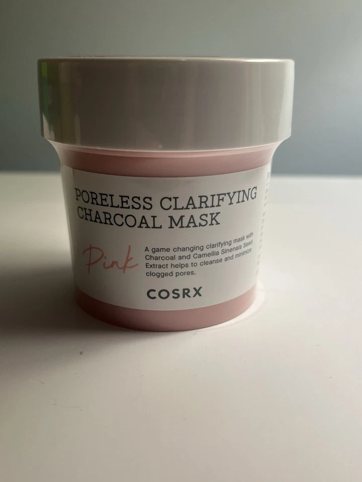 COSRX Poreless Clarifying Charcoal Mask Pink 3.88oz Ex 8/26/26