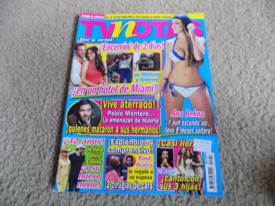 TVnOTAS Magazine  2022Ana Bekoa, Pablo Montero - Image 1 of 1