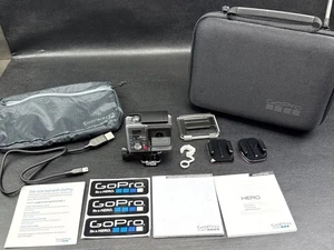 GoPro HERO+ Action Camera Bundle w/ Accessories, Case, Mounts & microSD, CLEAN - Picture 1 of 15