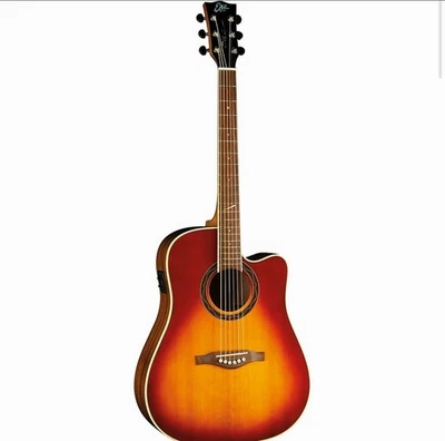 Eko Acoustic Guitar One D CW EQ Vintage Burst 06217208 Dreadnought Mahogany - Image 1 of 4
