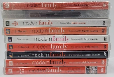 Modern Family Season 1-9 DVD Seasons 1,2,3,4,8,9 Brand New 5,6,7 Used Foto 1 de 4