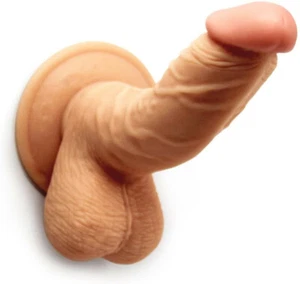 Dildo-G Spot & Prostate Pleasure Curve-Realistic-The Boy in Blue - Picture 1 of 8
