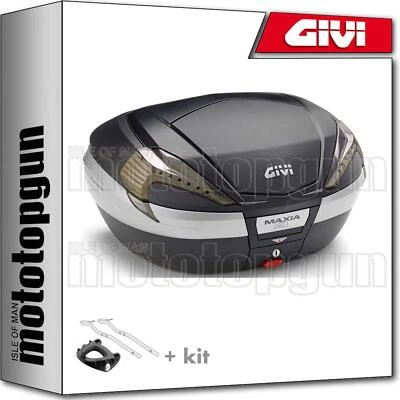 FUNDA GIVI MAXIA 4 V56NNT + SOPORTE KAWASAKI NINJA 300 2013 13 2014 14 2015 15 Foto 1 de 4