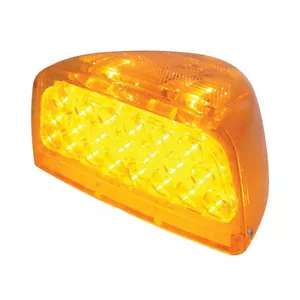 Peterbilt 379 Turn Signal Head Light Marker Light - 31 Amber LED / Amber Lens - Foto 1 di 4