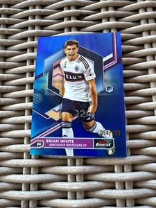 Brian White 2023 Topps MLS Finest Blue /150 Vancouver Whitecaps FC - Picture 1 of 2