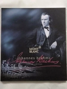 Mont Blanc Kugelschreiber Johannes Brahms Sonderausgabe Internationaler Serviceführer - Bild 1 von 11