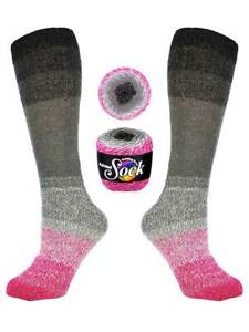 CLEARANCE: KFI Collection Painted Sock Yarn Set - Pair of Adult Socks