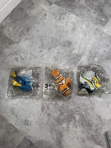Vintage 2003 Mcdonalds Disney Pixar Finding Nemo Toy Lot of 3 Fish Nemo Dory Gil - Picture 1 of 7