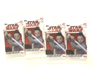 Topps Star Wars: The Last Jedi Fat Packs 2017 (lote de 4) - Imagen 1 de 1