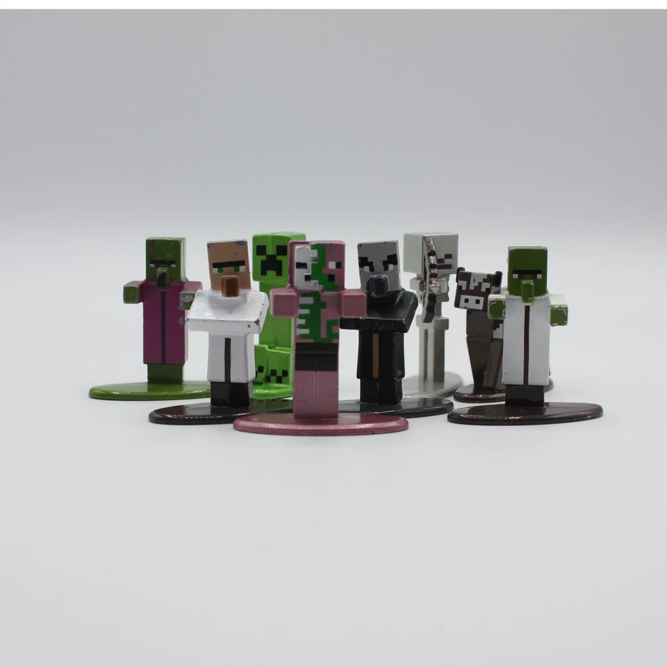 Figura de acción Nano Metal Mini 1,5" Minecraft Mojang Diecast Foto 1 de 1