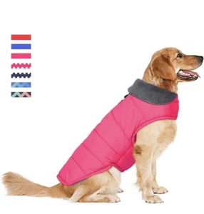 Waterprof Dog Coat Dog Jacket Winter Warm Reflective Dog Winter Appreal Pet Vest - Picture 1 of 6