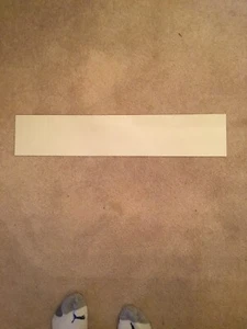 New OEM GE Dishwasher Panel Insert Almond / Bisque WD27X523 L = 23 1/2, W= 4 5/8 - Picture 1 of 2
