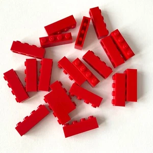 20 Lego Bausteine 1x4 rot Grundsteine Basic Steine NEU 3010 - Bild 1 von 1