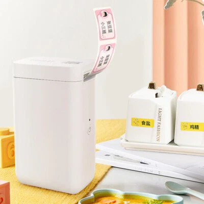 Smartphone Portable D101 Label Maker Printer Tape Stickers Kit Thermal Bluetooth - Image 1 of 4