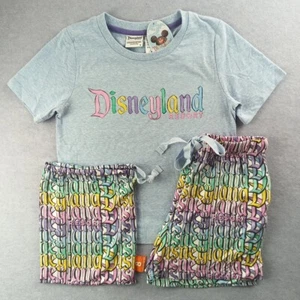 Peter Alexander Pyjama Set Girls Size 8, 10, 12, 14 Disney Resort Top & Shorts - Picture 1 of 14