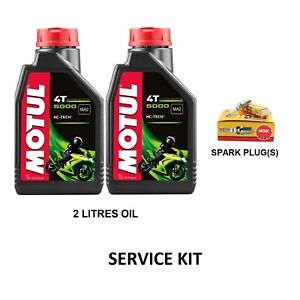 Service Kit For Benelli TNT 125 Tornado Naked CBS 2021 (Oil & Spark Plug)