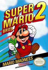 Super Mario Bros 2 Game Poster | Nintendo NES | Retro | NEW | USA