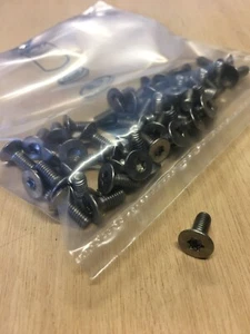 VITE ACCIAIO INOX M4X7 TESTA SVASATA PIANA IMPRONTE TORX T20 50PZ. - Foto 1 di 1