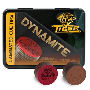 12 TIGER DYNAMITE Billard Queue Spitzen - 1 Box - 13 oder 14 mm - VERTRAGSHÄNDLER - Bild 1 von 8